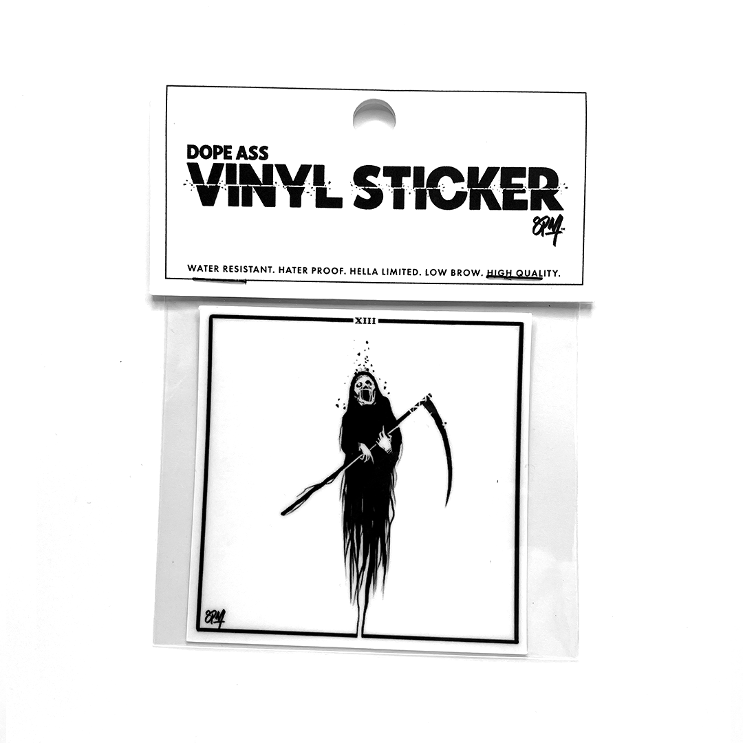Vinyl Sticker: Death