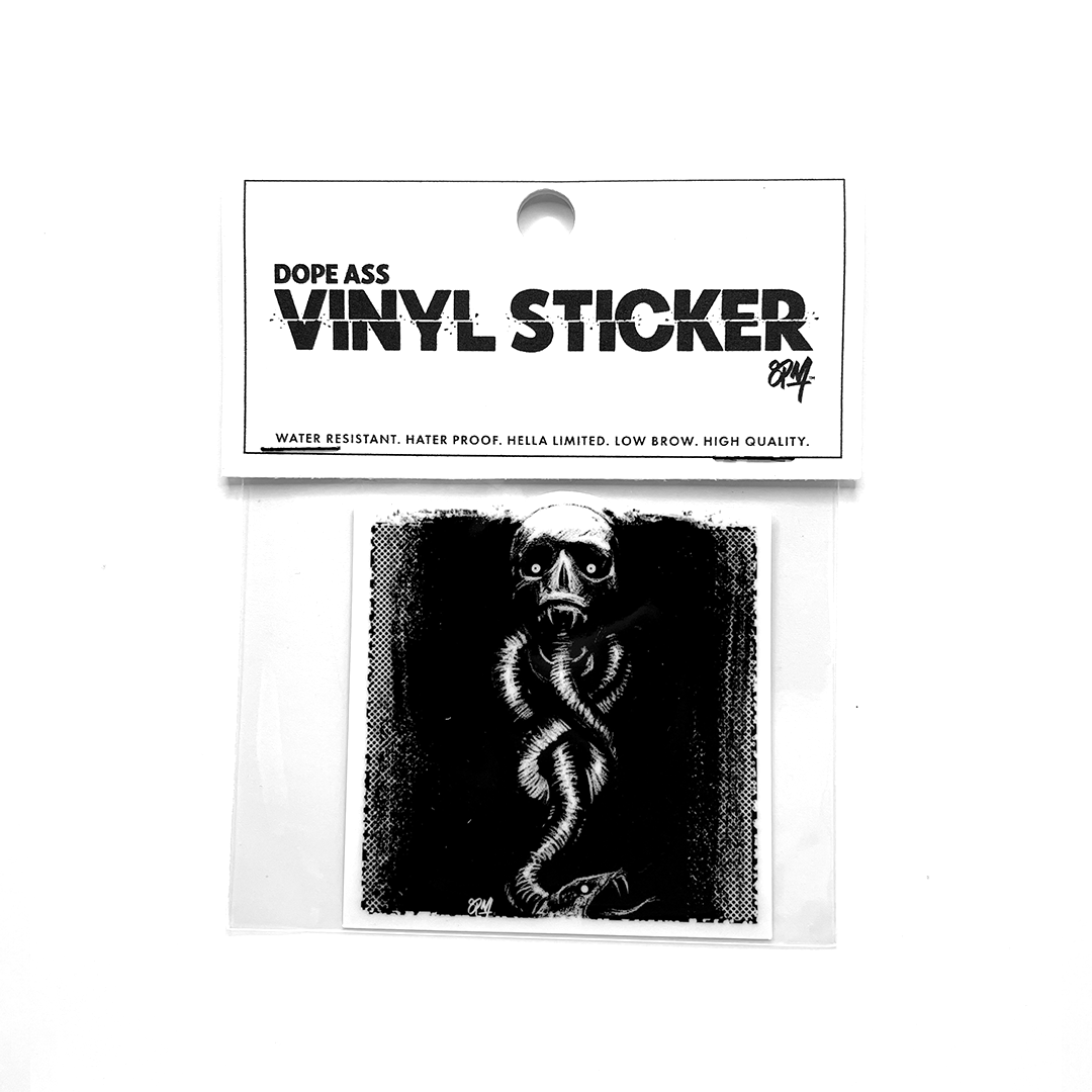 Vinyl Sticker: Death Eater