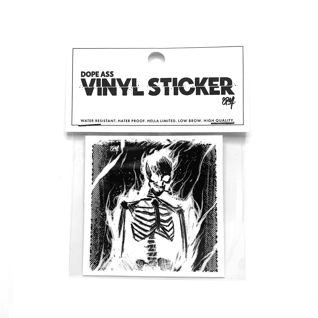 Vinyl Sticker: Fire Starter