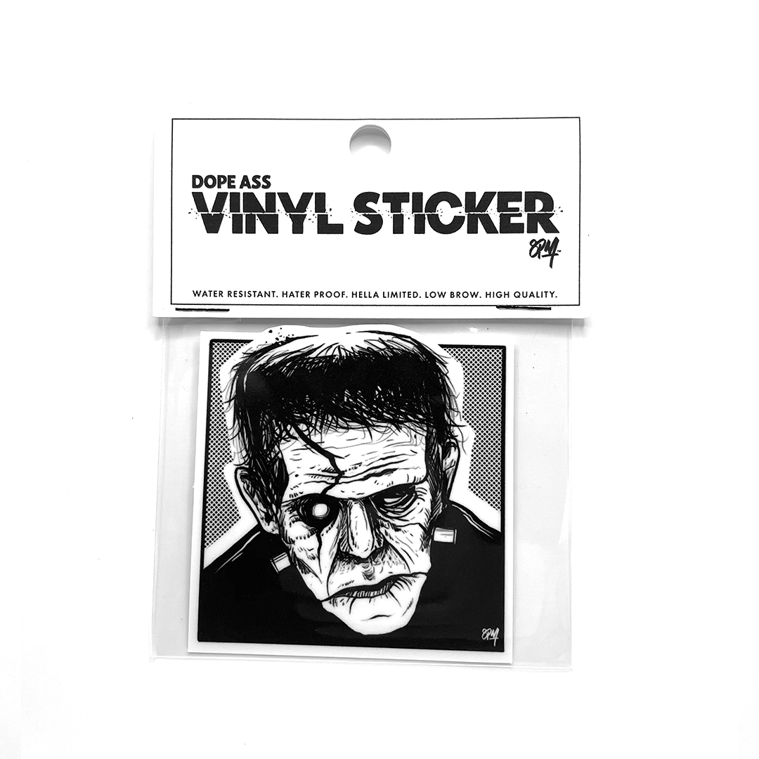 Vinyl Sticker: The Monster