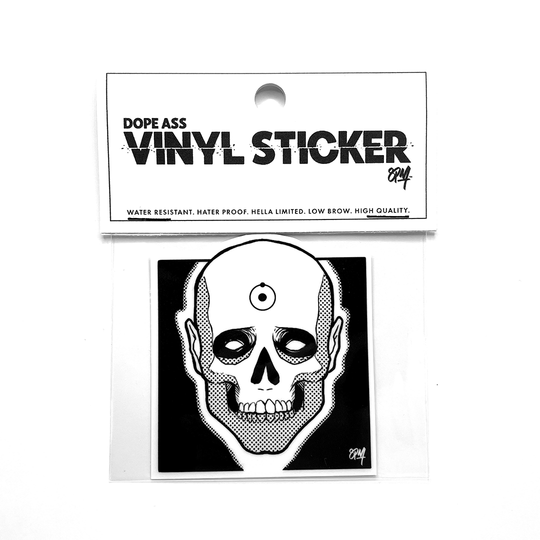 Vinyl Sticker: Manhattan