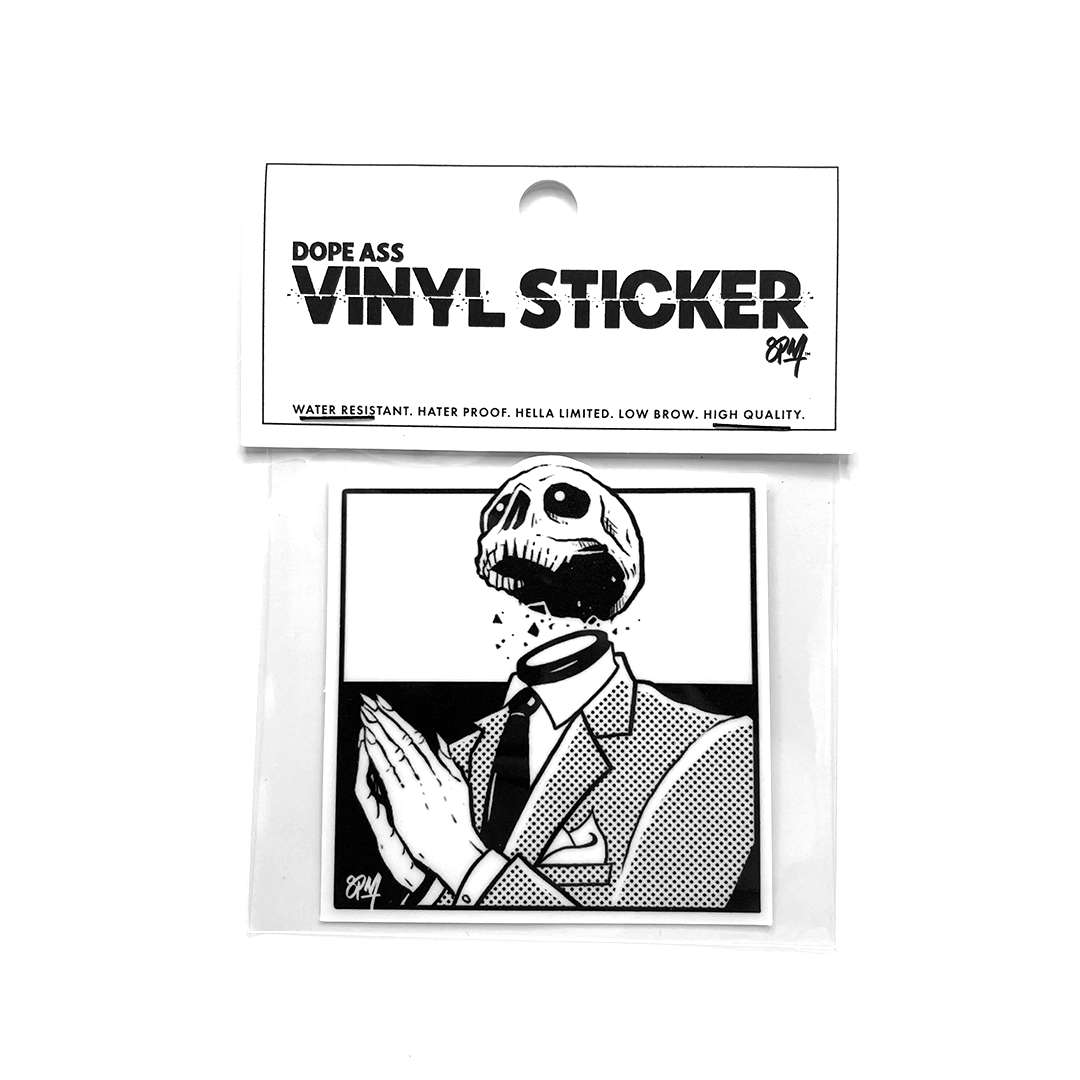 Vinyl Sticker: Prayer