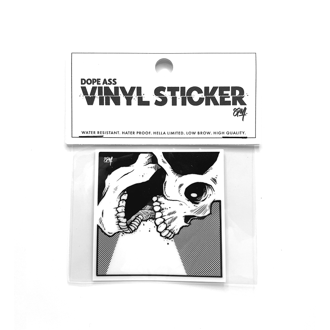 Vinyl Sticker: Scream