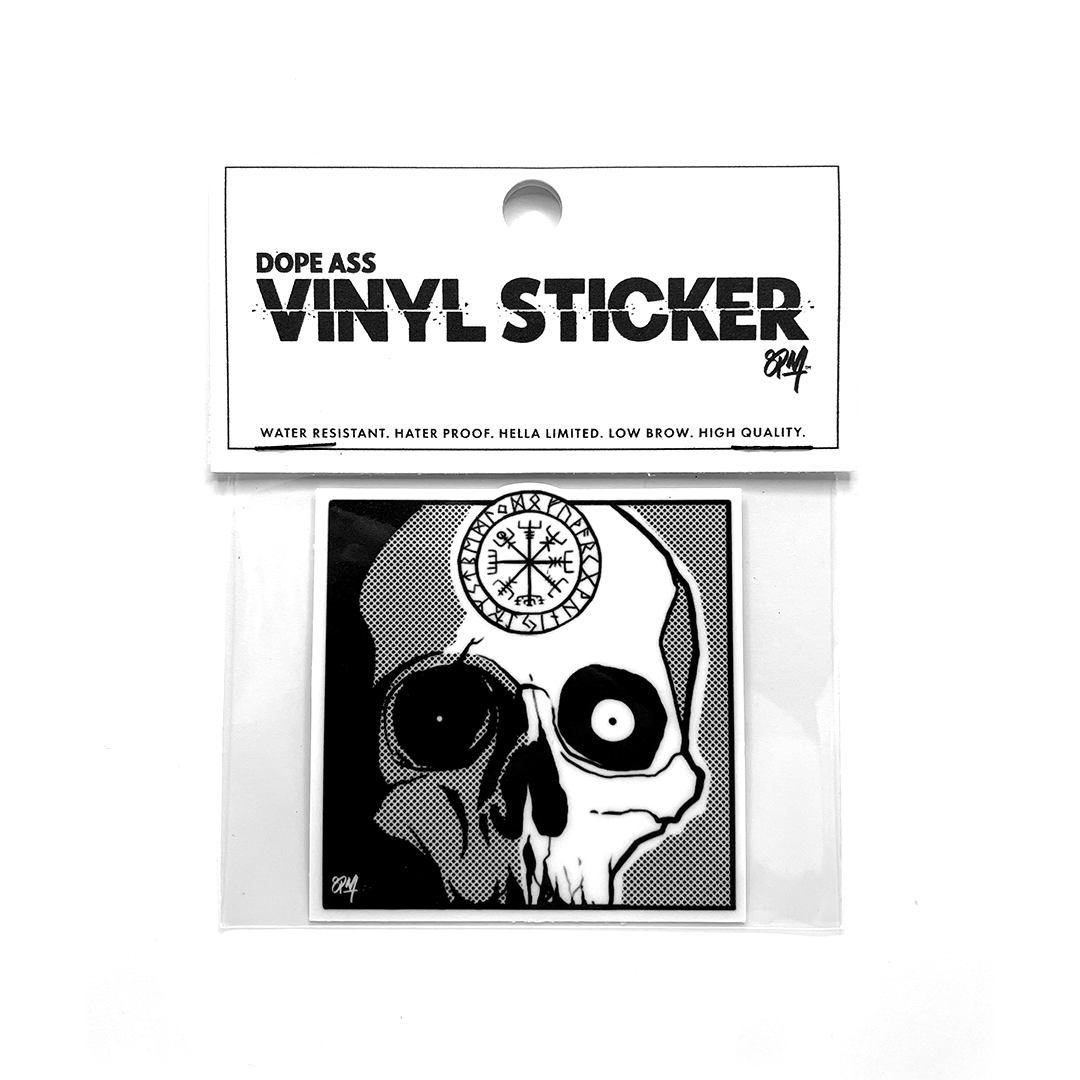 Vinyl Sticker: Viking